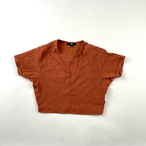 Vans Ribbed Crop Top - Picture 1 of 3